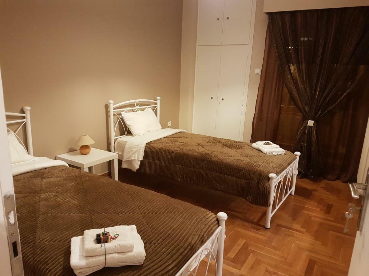 Ferienwohnung Katehaki Metro Flat Athen Exterior foto